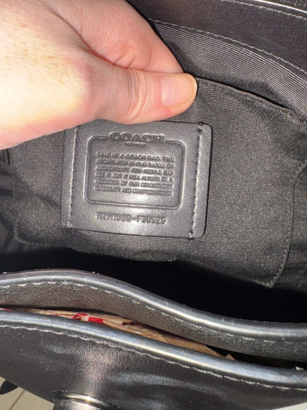 Coach Faye Convertible Backpack F30525 - Charms not included! - Picture 11 of 14